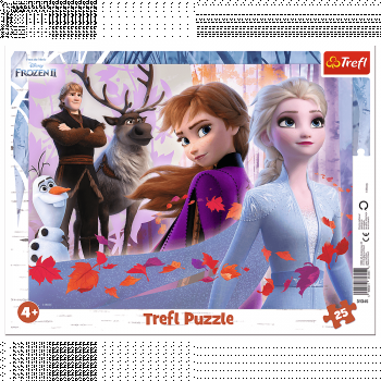 Puzzle carton Adventures in the Frozen,25 piese,+3 ani