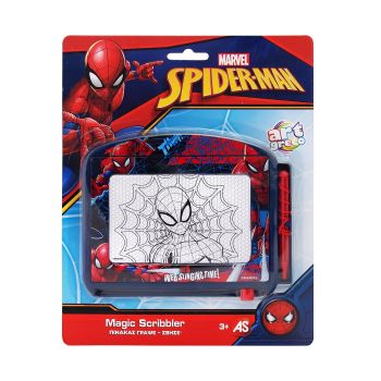 Magic Scribbler Spider-Man: Scrie, sterge, Relucreaza cu Super Eroul tau!