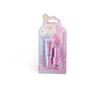 Martinelia Little Unicorn Set Balsam de Buze si Lac de Unghii