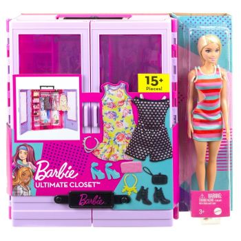 Barbie Dulapul Papusii Barbie cu Papusa Inclusa