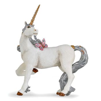 Papo - Figurina Unicornul Argintiu