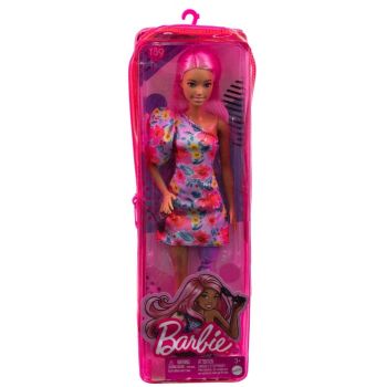 Barbie Fashionista cu Par Roz si Picior Protetic de firma original