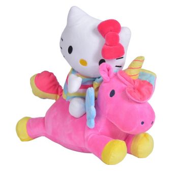 Hello Kitty Plus pe Unicorn 25cm