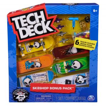 Tech Deck Pachet 6 Piese cu Accesorii Fingerboard Blind