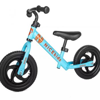 Bicicleta fara pedale 12 inch Nice Kids Blue la reducere