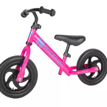 Bicicleta fara pedale 12 inch Nice Kids Pink ieftina