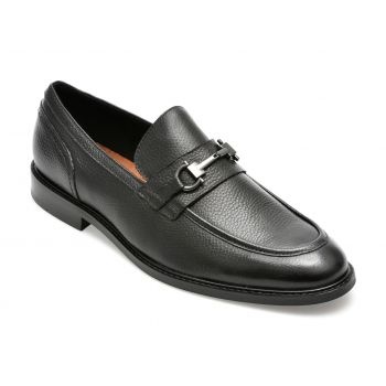 Mocasini ALDO negri, SCHERGERFLEX004, din piele naturala