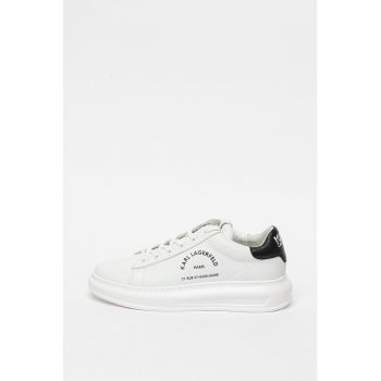 Pantofi sport de piele cu talpa masiva Kapri