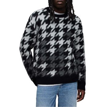 AllSaints pulover barbati, culoarea negru de firma original