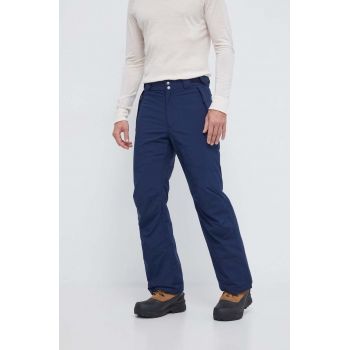 Columbia pantaloni Shafer Canyon culoarea albastru marin de firma originala