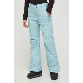 Columbia pantaloni Shafer Canyon Insulated culoarea turcoaz ieftini