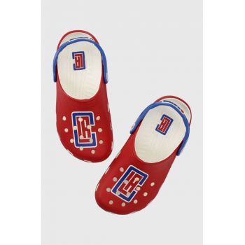 Crocs papuci NBA LA Clippers Classic Clog culoarea rosu, 208863 de firma originali