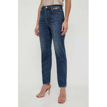Miss Sixty jeans din amestec de casmir high waist la reducere