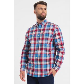 Camasa cu maneci lungi si model in carouri