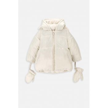 Coccodrillo geaca bebe ZC3152102OGN OUTERWEAR GIRL NEWBORN culoarea bej ieftina