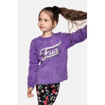 Coccodrillo pulover copii culoarea violet ieftin
