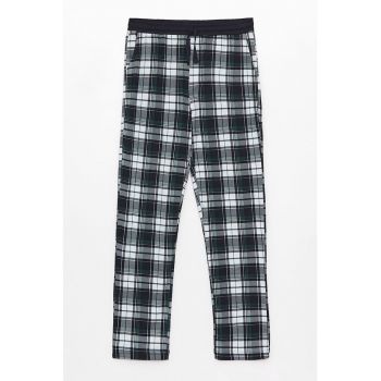 Pantaloni de pijama cu model in carouri