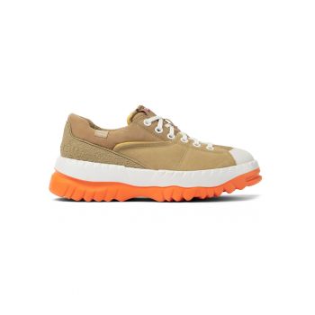 Pantofi sport cu aspect masiv si detalii de piele intoarsa Teix 601