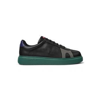 Pantofi sport de piele cu garnituri contrastante Runner K21