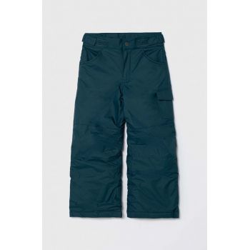 Columbia pantaloni copii culoarea verde