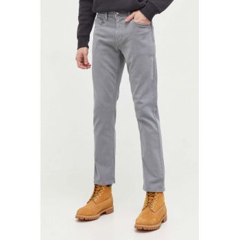 Hollister Co. jeansi barbati, culoarea gri