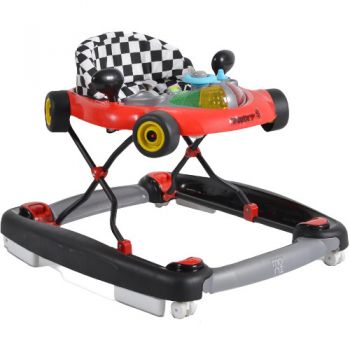 Premergator Cangaroo 2 in 1 cu Functie de Balansoar Prixy Rosu