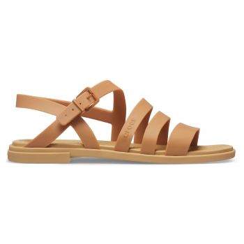 Sandale Crocs Tulum Sandal Auriu - Dark Gold