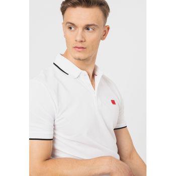 Tricou polo slim fit Deresino