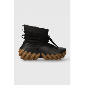 Crocs cizme de iarna Echo Boot culoarea negru, 208716 de firma originali