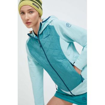 LA Sportiva geaca sport Kap Hybrid Hoody culoarea verde