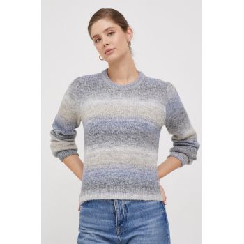 Pepe Jeans pulover din amestec de lana femei, călduros de firma original