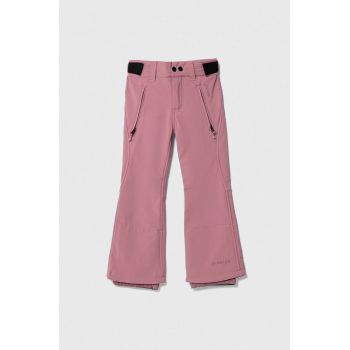 Protest pantaloni de schi pentru copii LOLE JR culoarea roz de firma originali