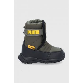 Puma Cizme de iarnă copii 380746 culoarea verde ieftina