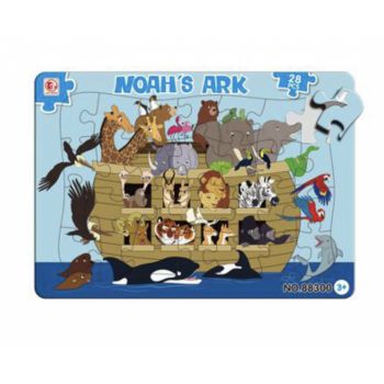 Puzzle clasic, Arca lui Noe, 28 piese mari ieftin