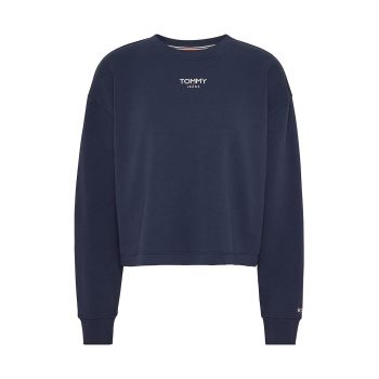 Bluza sport din amestec de bumbac organic cu logo