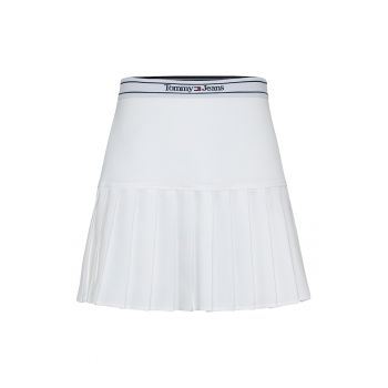 Fusta mini cu pliseuri la terminatie