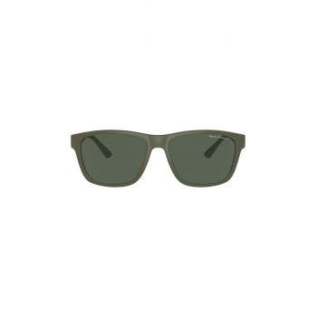 Armani Exchange ochelari de soare barbati, culoarea verde de firma originali