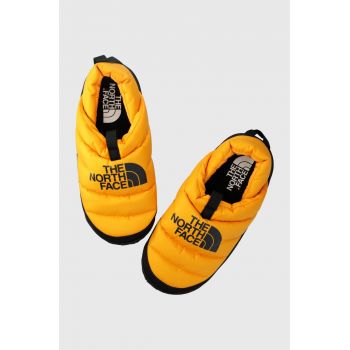 The North Face papuci de casa culoarea galben