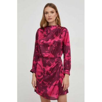 Answear Lab rochie culoarea rosu, mini, evazati ieftina