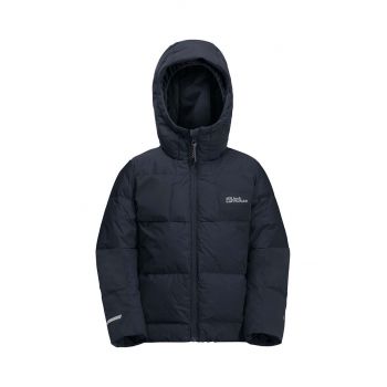 Jack Wolfskin geaca de puf pentru copii ACTAMIC DOWN culoarea albastru marin