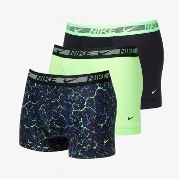 Nike Ultra Stretch Micro Dri-FIT Boxer 3-Pack Crackle Print/ Lime Blast/ Black de firma originali
