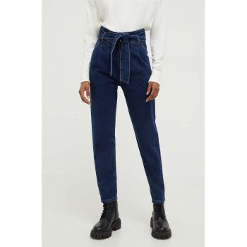 Answear Lab jeansi PREMIUM DENIM femei, culoarea albastru marin