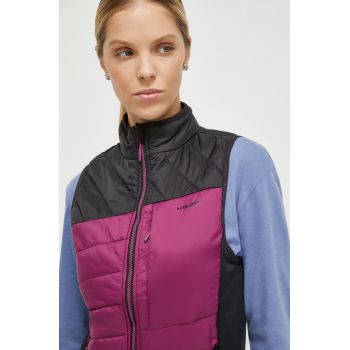 Viking vesta sport Blast culoarea violet, de tranzitie de firma originala