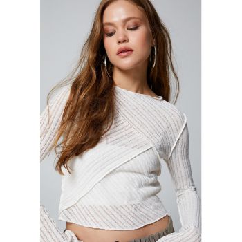 Bluza din amestec de bumbac