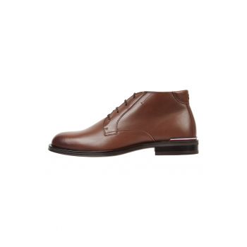 Pantofi derby de piele la reducere