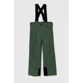 Protest pantaloni de schi pentru copii BORK JR culoarea verde