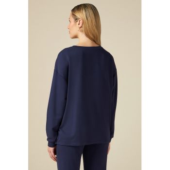 Bluza sport lejera cu maneci cazute