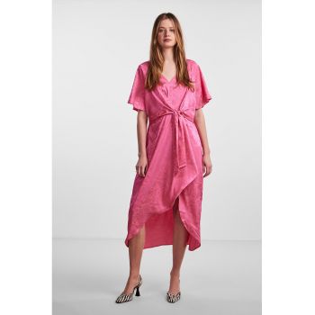 Rochie din jaquard de satin Retrieve