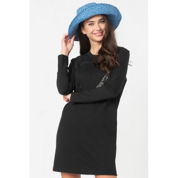 Rochie mini cu aplicatii