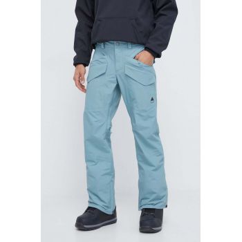 Burton pantaloni Covert 2.0 culoarea turcoaz de firma originala